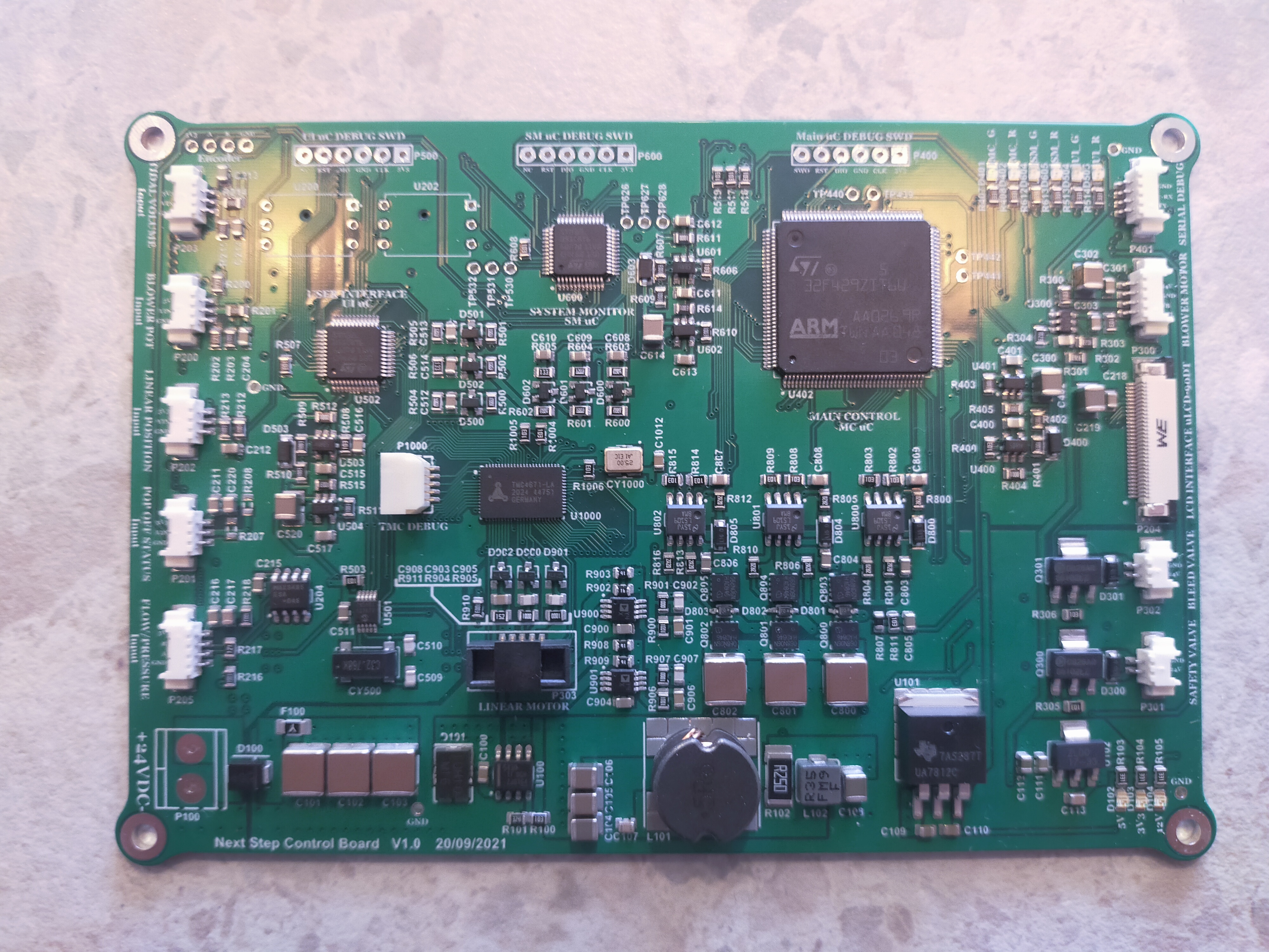 Infant resuscitator hardware prototype